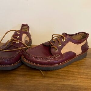 New England outerwear made in Maine moc bluchers